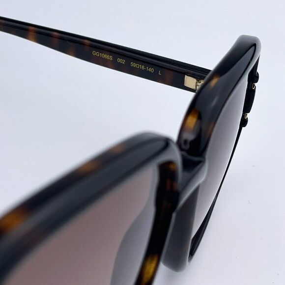 SALE! NEW Gucci GG1066S 002 Havana Brown Gradient Butterfly Women Sunglasses main image 6